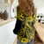 Hawaii Fish Hook Women Casual Shirt Hibiscus Hawaii Tribal Tattoo Yellow Version LT01 - Polynesian Pride