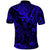 Hawaii King Kamehameha Polo Shirt Polynesian Pattern Navy Blue Version LT01 - Polynesian Pride