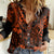 Hawaii King Kamehameha Women Casual Shirt Polynesian Pattern Orange Version LT01 Female Orange - Polynesian Pride