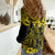 Hawaii King Kamehameha Women Casual Shirt Polynesian Pattern Yellow Version LT01 - Polynesian Pride