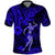 Hawaii Hula Girl Polo Shirt Polynesian Pattern Navy Blue Version LT01 Blue - Polynesian Pride