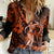 Hawaii Hula Girl Women Casual Shirt Polynesian Pattern Orange Version LT01 Female Orange - Polynesian Pride