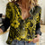 Hawaii Pineapple Women Casual Shirt Polynesian Pattern Yellow Version LT01 Female Yellow - Polynesian Pride
