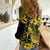 Hawaii Pineapple Women Casual Shirt Polynesian Pattern Yellow Version LT01 - Polynesian Pride