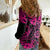 Hawaii Shaka Sign Women Casual Shirt With Polynesian Hibiscus Pink Unique LT01 - Polynesian Pride