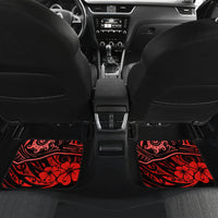 Hawaii Shaka Sign Car Mats Polynesian Pattern Red Version LT01 - Polynesian Pride