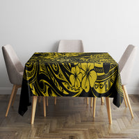Hawaii Shaka Sign Tablecloth Polynesian Pattern Yellow Version LT01 - Polynesian Pride