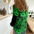 Hawaii Shark Women Casual Shirt Polynesian Pattern Green Version LT01 - Polynesian Pride