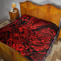 Hawaii Shark Quilt Polynesian Pattern Red Version LT01 - Polynesian Pride