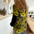 Hawaii Shark Women Casual Shirt Polynesian Pattern Yellow Version LT01 - Polynesian Pride