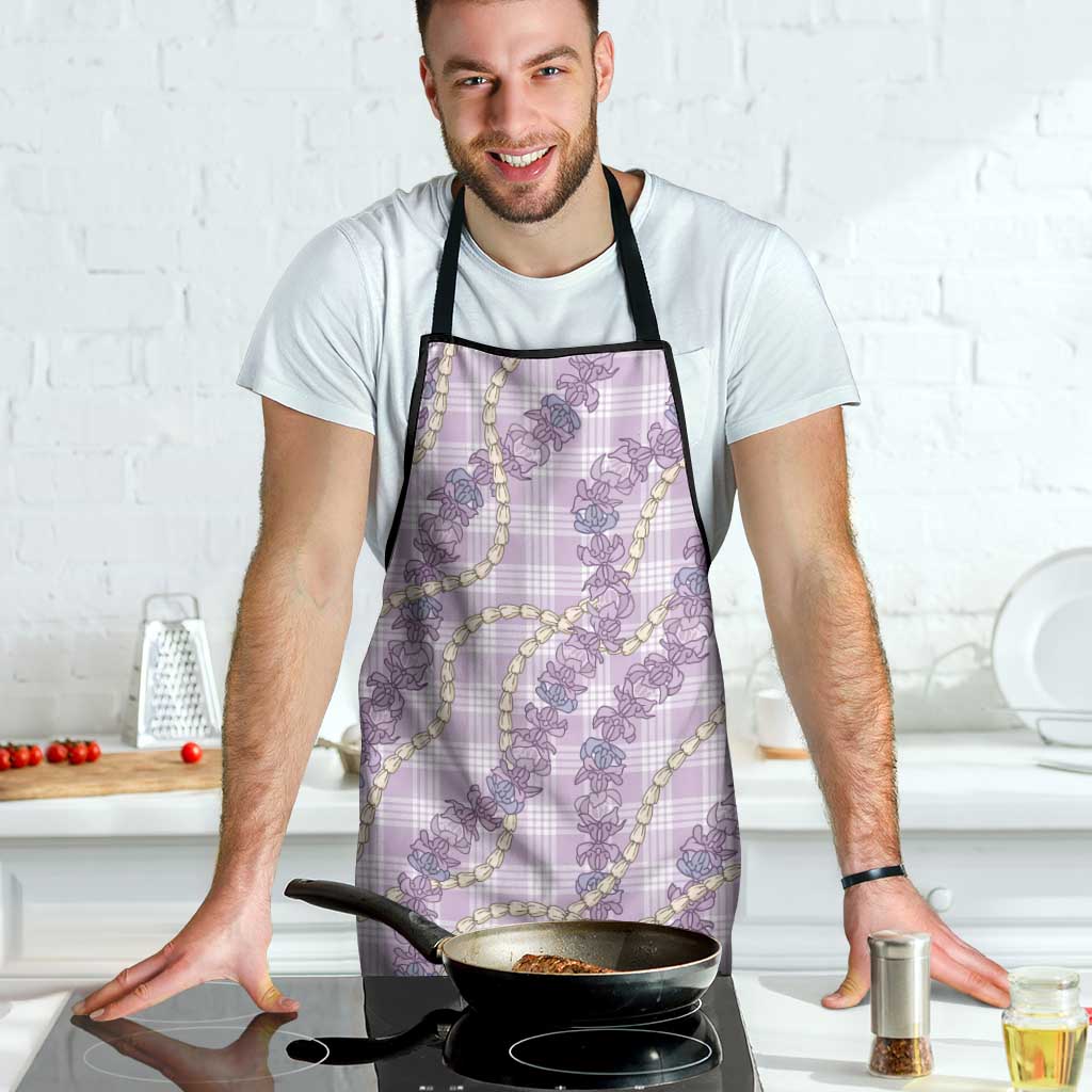 Pua Kalaunu Lei Apron Palaka Pattern