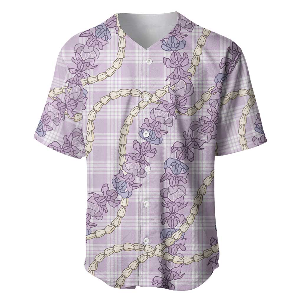 Pua Kalaunu Lei Baseball Jersey Palaka Pattern