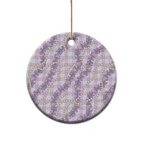 Pua Kalaunu Lei Ceramic Ornament Palaka Pattern LT01 - Polynesian Pride