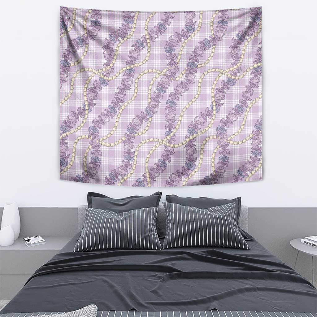 Pua Kalaunu Lei Tapestry Palaka Pattern LT01 - Polynesian Pride