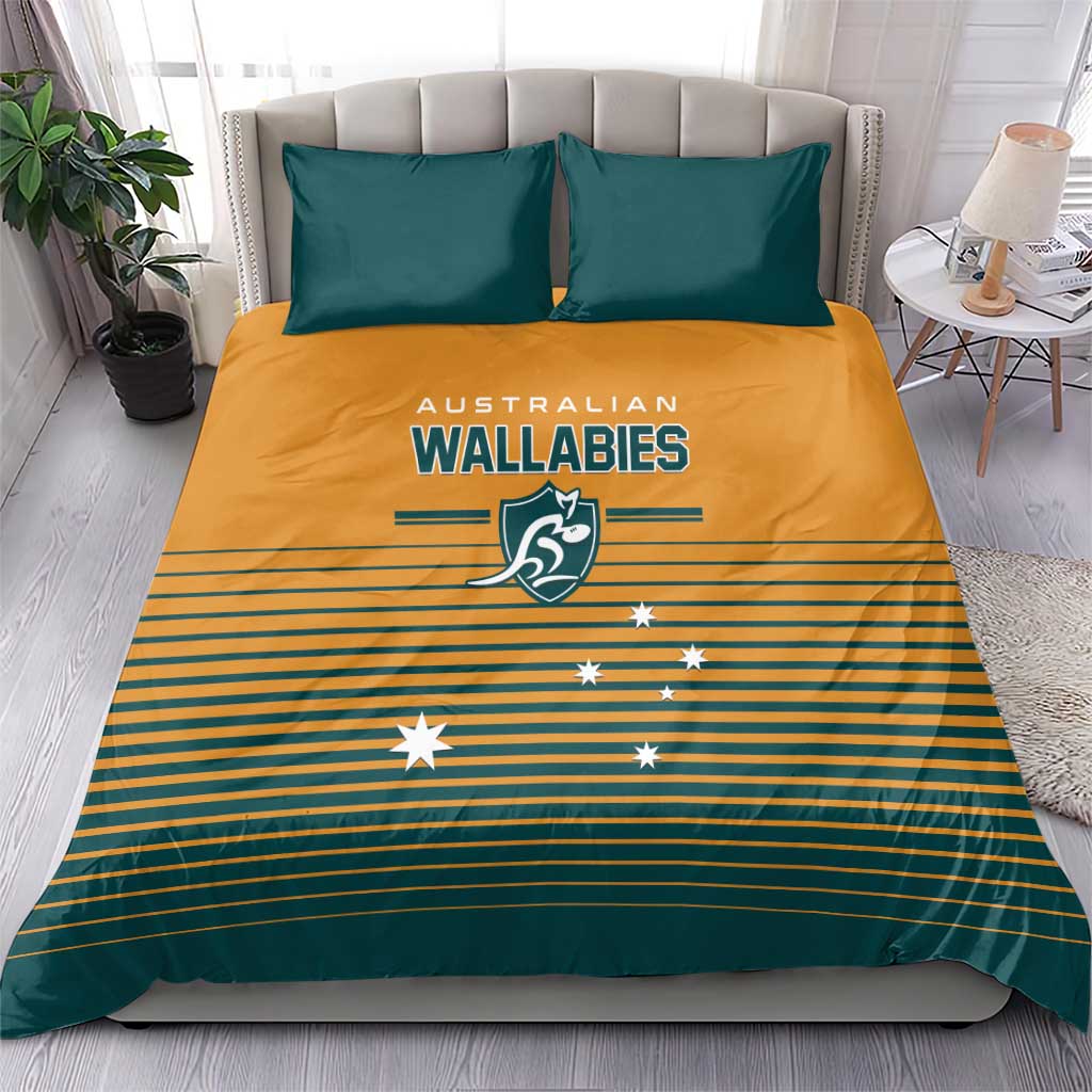 Rugby Australia Bedding Set Junior Wallabies Go Champions