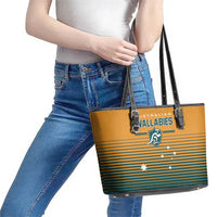 Rugby Australia Leather Tote Bag Junior Wallabies Go Champions
