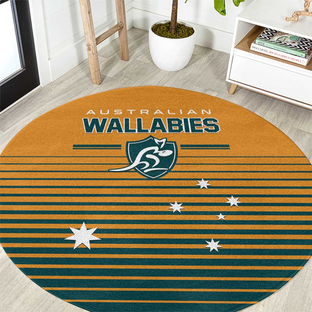 Rugby Australia Round Carpet Junior Wallabies Go Champions