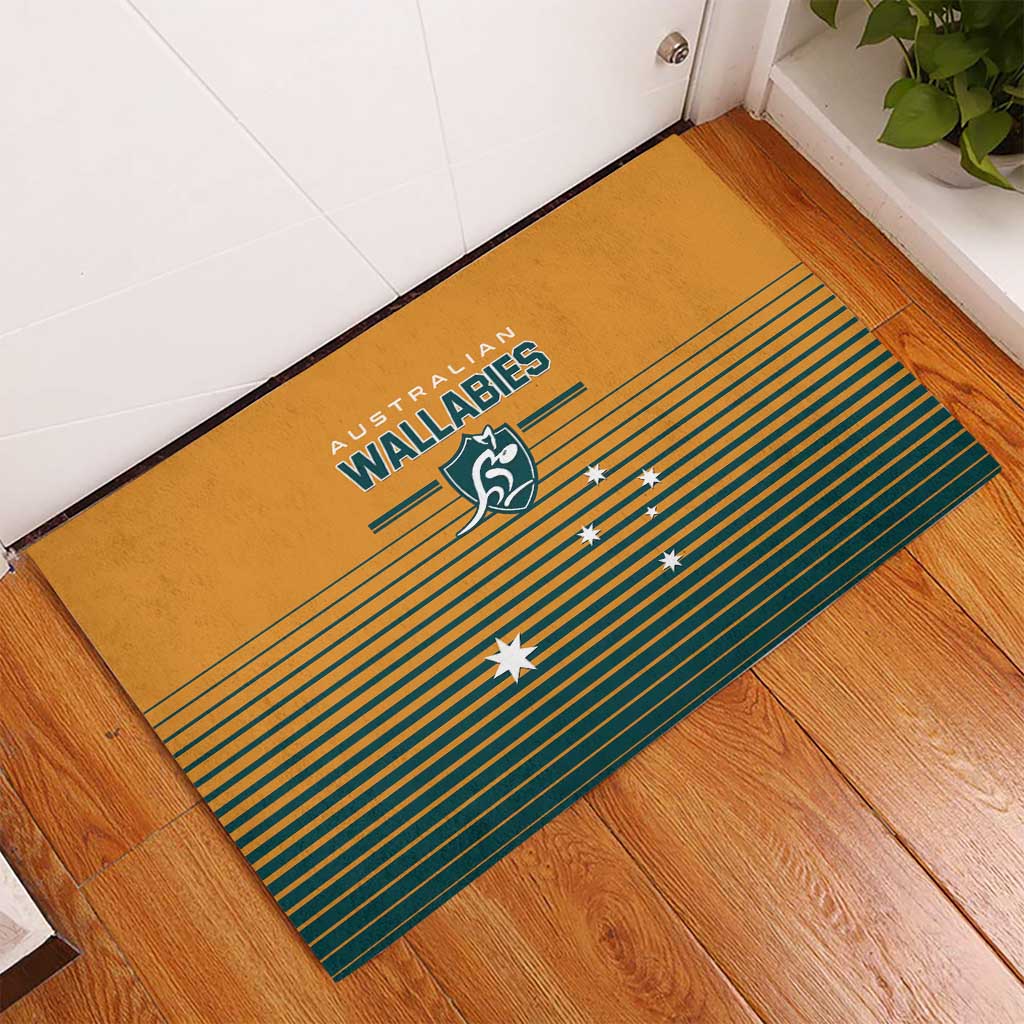 Rugby Australia Rubber Doormat Junior Wallabies Go Champions