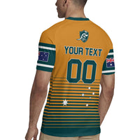 Custom Rugby Australia Rugby Jersey Junior Wallabies Go Champions LT01 - Polynesian Pride