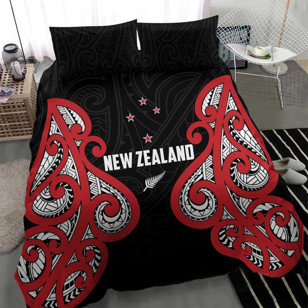 Rugby New Zealand Bedding Set Baby Black Go Champions