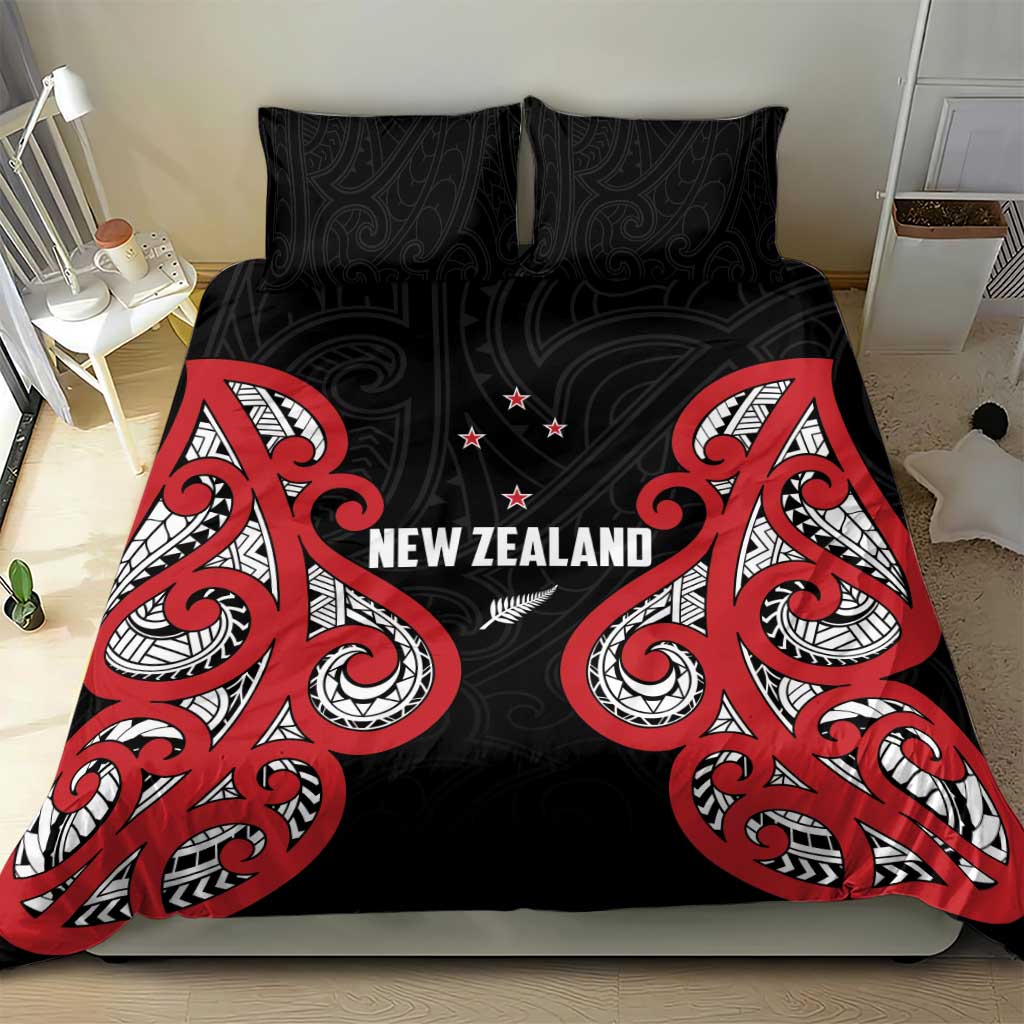 Rugby New Zealand Bedding Set Baby Black Go Champions