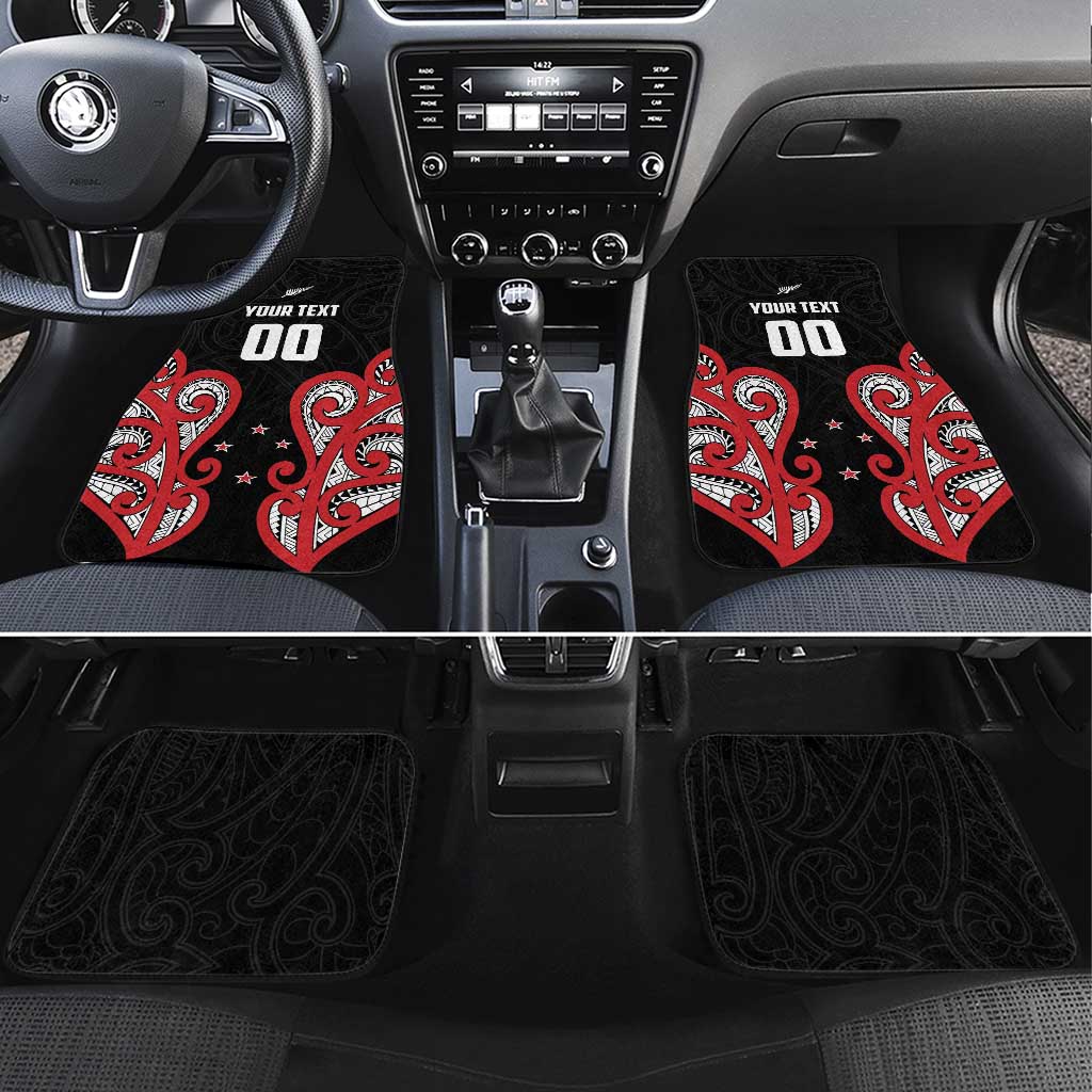 Rugby New Zealand Car Mats Baby Black Go Champions