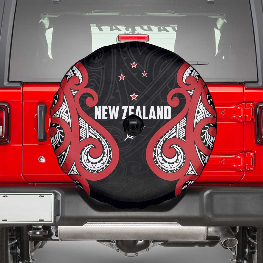Rugby New Zealand Spare Tire Cover Baby Black Go Champions