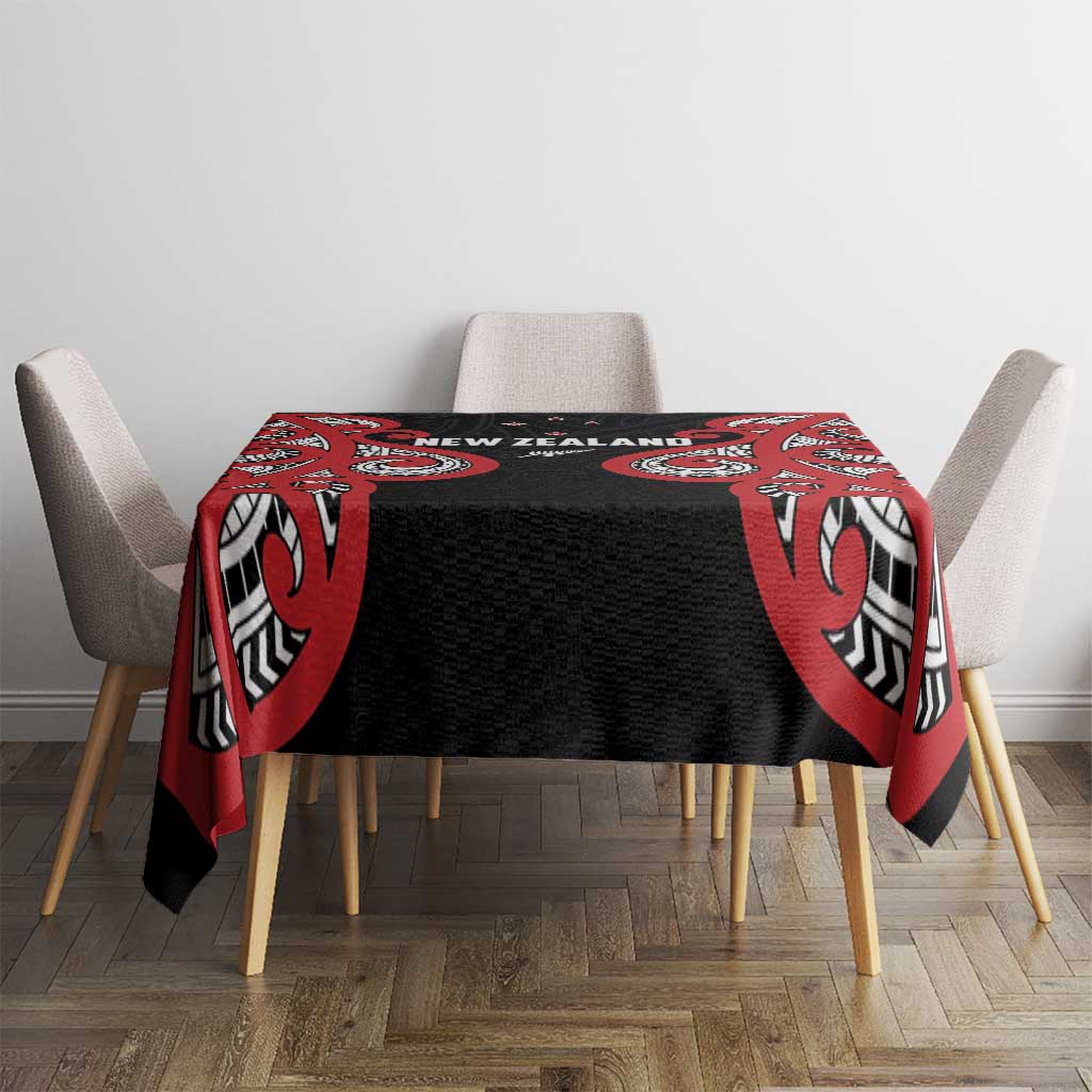 Rugby New Zealand Tablecloth Baby Black Go Champions