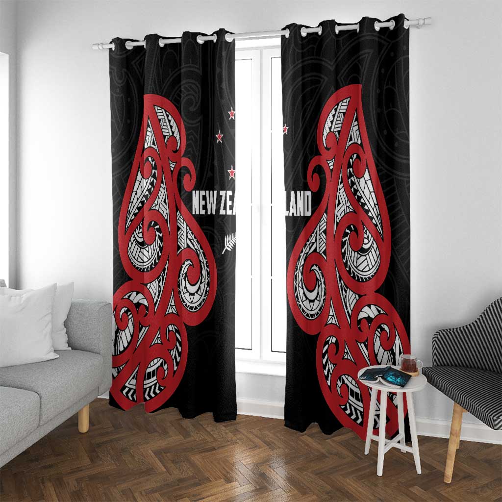 Rugby New Zealand Window Curtain Baby Black Go Champions