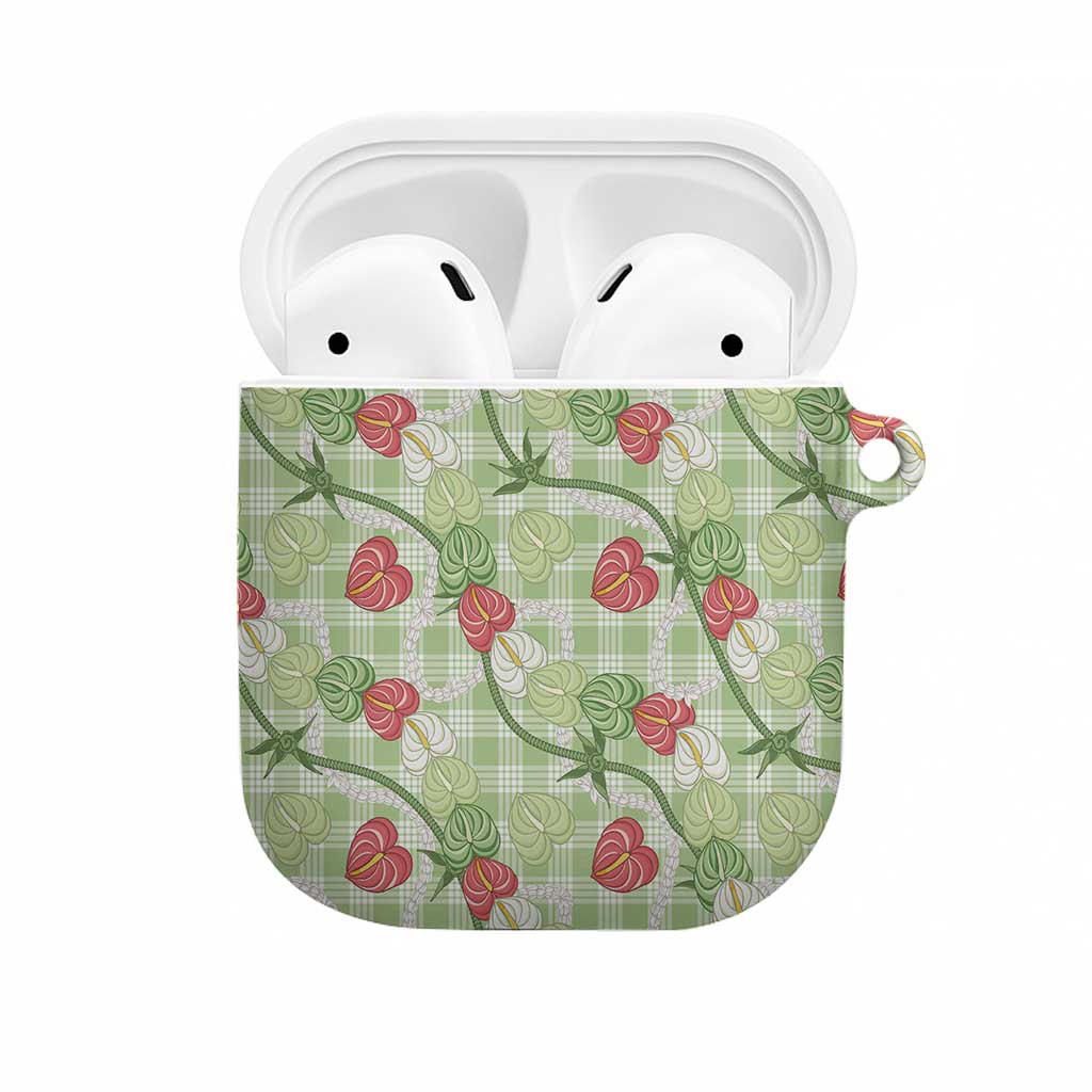 Anthurium Pikake Ti Leaf Palaka AirPods Case Green Version