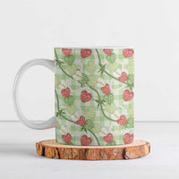Anthurium Pikake Ti Leaf Palaka Ceramic Mug Green Version