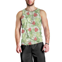 Anthurium Pikake Ti Leaf Palaka Men Tank Top Green Version