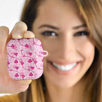Anthurium Pikake Ti Leaf Palaka AirPods Case Pink Version