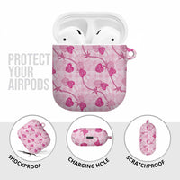 Anthurium Pikake Ti Leaf Palaka AirPods Case Pink Version