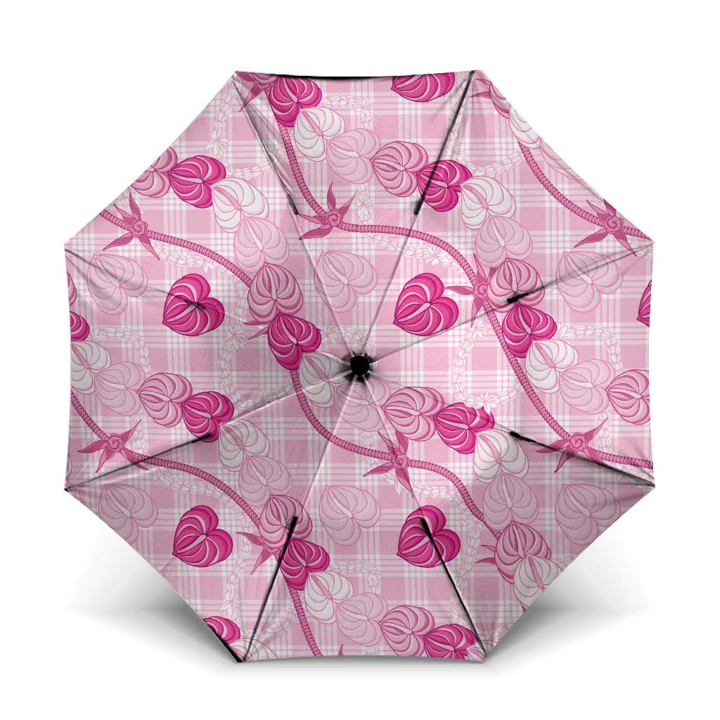 Anthurium Pikake Ti Leaf Palaka Umbrella Pink Version