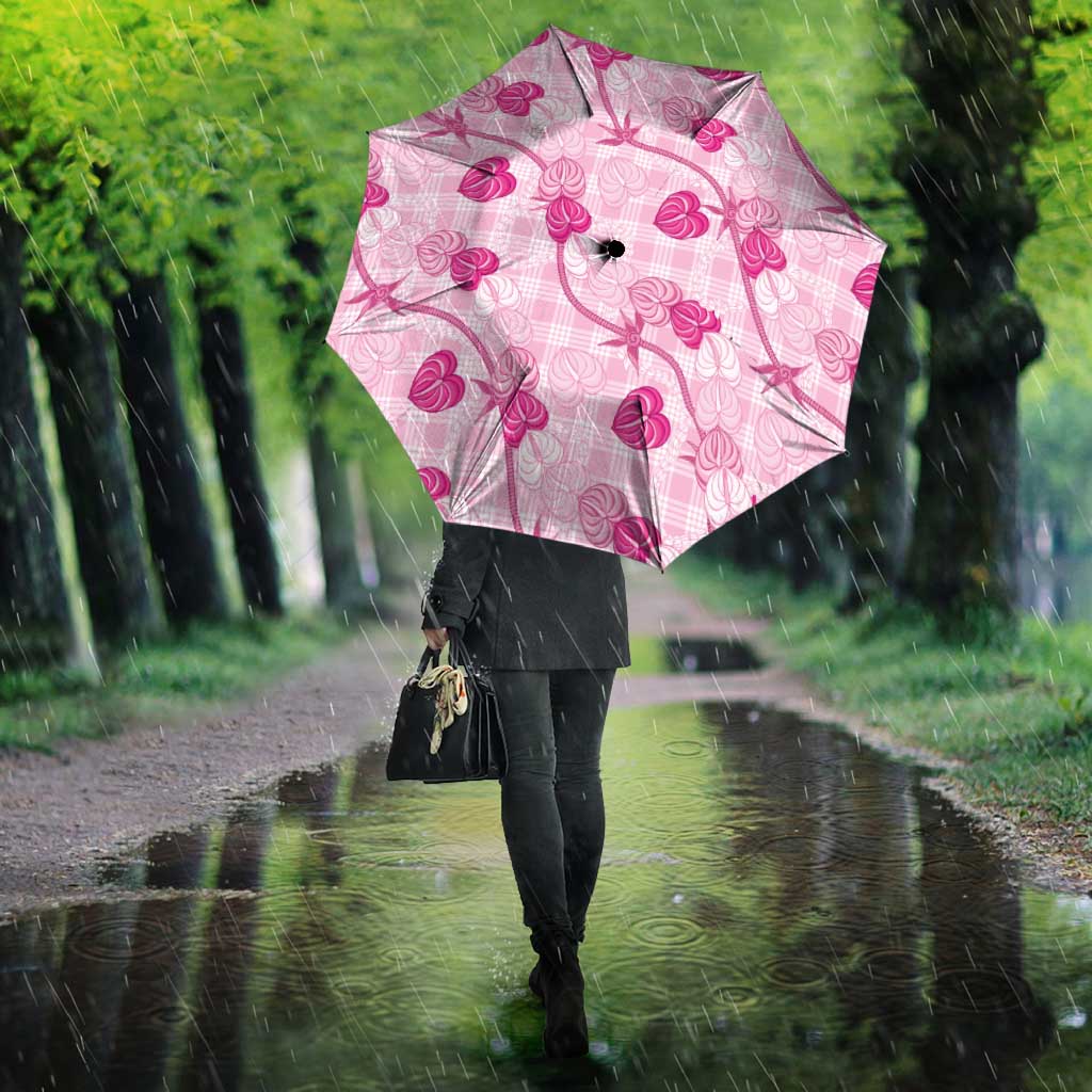 Anthurium Pikake Ti Leaf Palaka Umbrella Pink Version