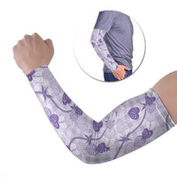 Anthurium Pikake Ti Leaf Palaka Arm Sleeves Purple Version