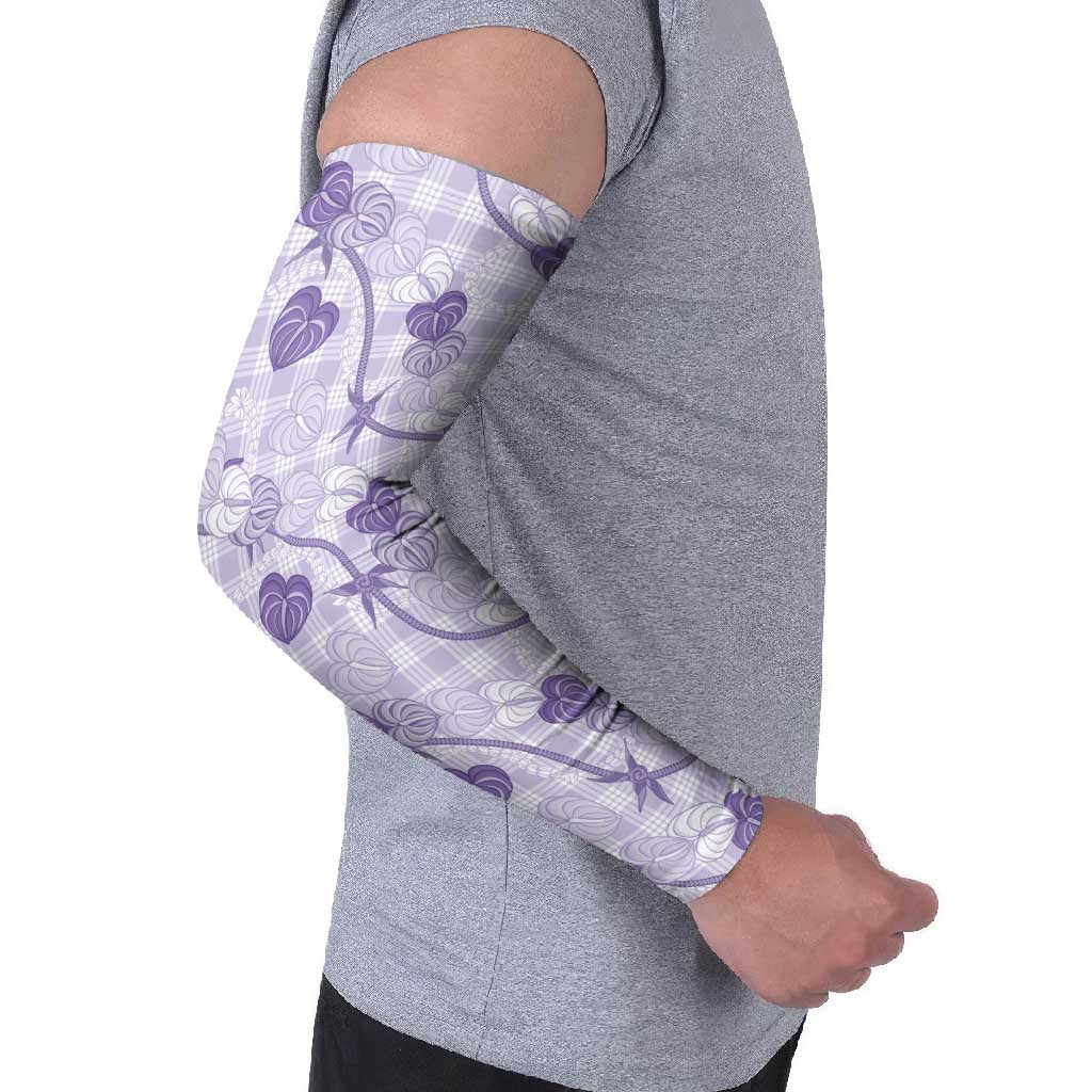 Anthurium Pikake Ti Leaf Palaka Arm Sleeves Purple Version