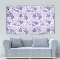 Anthurium Pikake Ti Leaf Palaka Tapestry Purple Version