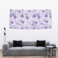 Anthurium Pikake Ti Leaf Palaka Tapestry Purple Version