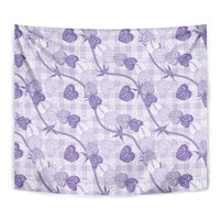 Anthurium Pikake Ti Leaf Palaka Tapestry Purple Version