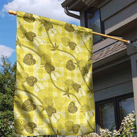 Anthurium Pikake Ti Leaf Palaka Garden Flag Yellow Version