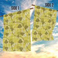 Anthurium Pikake Ti Leaf Palaka Garden Flag Yellow Version