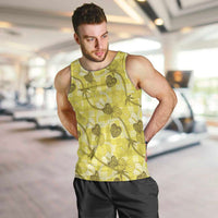 Anthurium Pikake Ti Leaf Palaka Men Tank Top Yellow Version