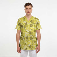 Anthurium Pikake Ti Leaf Palaka Scrub Top Yellow Version