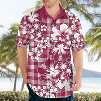 Hibiscus Pakala Royal Magenta Hawaiian Shirt Tropical Floral Stylized - Polynesian Pride