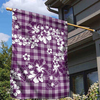 Hibiscus Pakala Sweetie Purple Garden Flag Tropical Floral Stylized - Polynesian Pride
