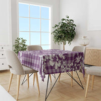 Hibiscus Pakala Sweetie Purple Tablecloth Tropical Floral Stylized - Polynesian Pride