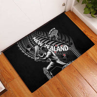 New Zealand Cricket Rubber Doormat Maori Kiwi Black Fern LT01 - Polynesian Pride