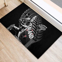 New Zealand Cricket Rubber Doormat Maori Kiwi Black Fern LT01 - Polynesian Pride